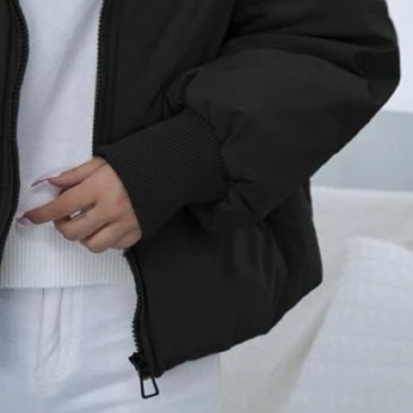 Drop Shoulder Puffer Jacket - Picture 15 of 15